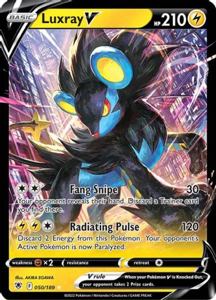 SWSH10-050/189SR Luxray V (Holo)