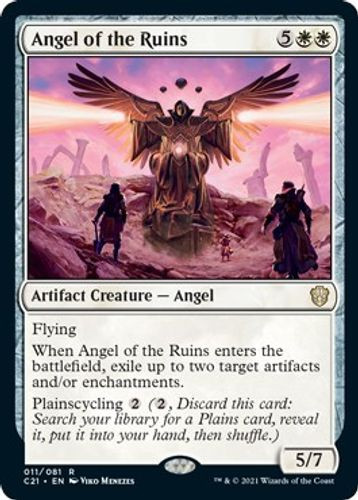 C21-011R Angel of the Ruins