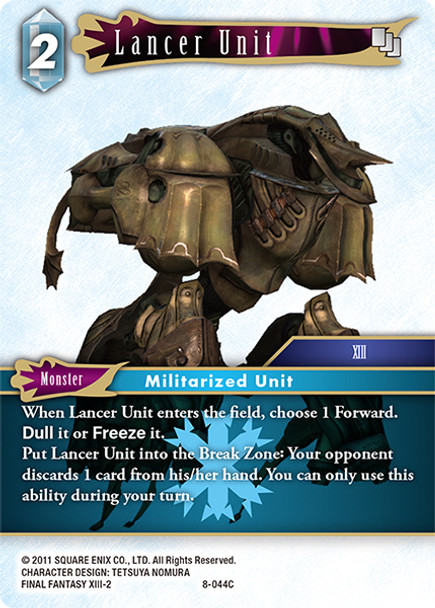 FF08-044C Lancer Unit Foil