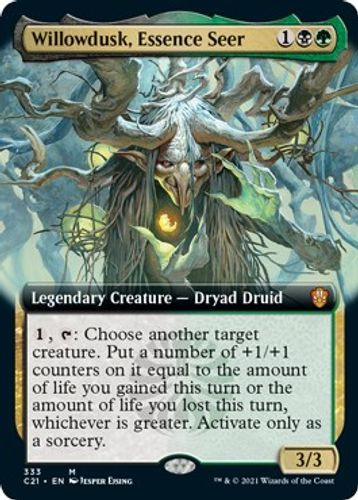 C21-333M Willowdusk, Essence Seer (Extended Art)