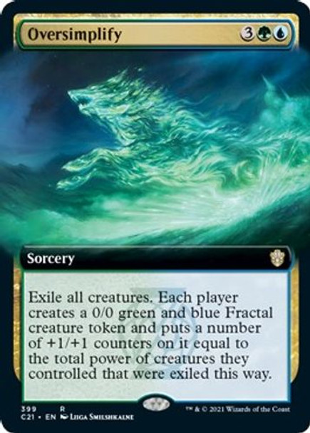C21-399R Oversimplify (Extended Art)