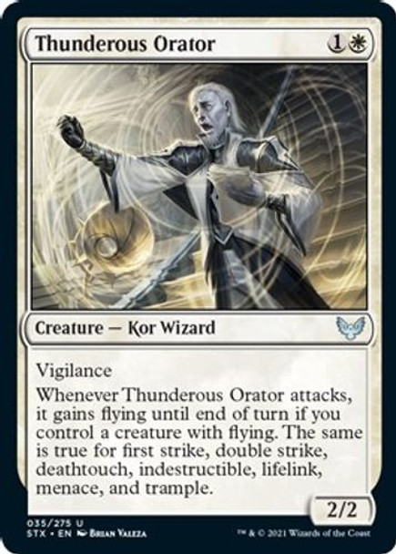 STX-035U Thunderous Orator (Foil)