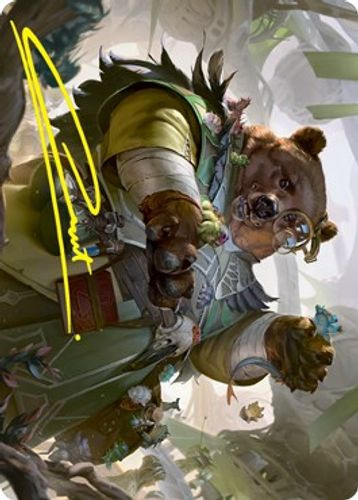 STXART-018 Professor of Zoomancy Art Card (Signature Art Card) (Gold Stamped)