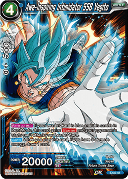 EX03-08 Awe-Inspiring Intimidator SSB Vegito