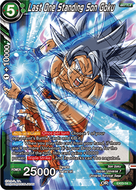 EX03-14 Last One Standing Son Goku