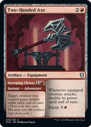 CLB-203U Two-Handed Axe