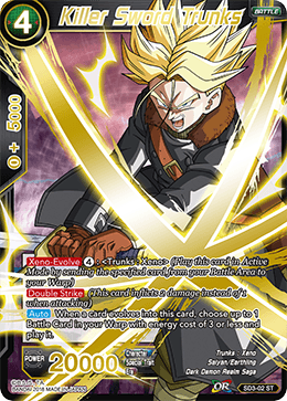 SD3-02ST Killer Sword Trunks Foil