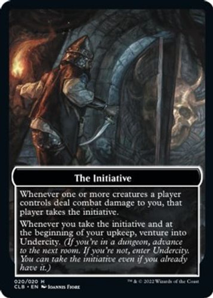 CLBTOK-020 The Initiative // Undercity Double-sided Token (Foil)