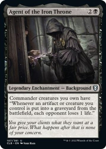 CLB-107U Agent of the Iron Throne (Foil)