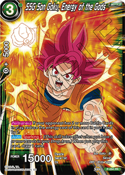 P-094 SSG Son Goku, Energy of the Gods