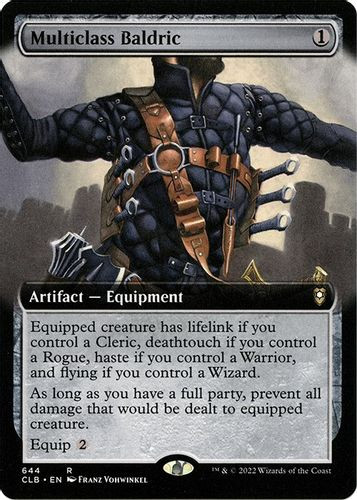 CLB-644R Multiclass Baldric (Extended Art)