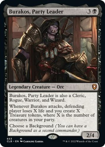 CLB-653M Burakos, Party Leader (Foil)
