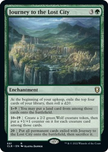 CLB-681R Journey to the Lost City