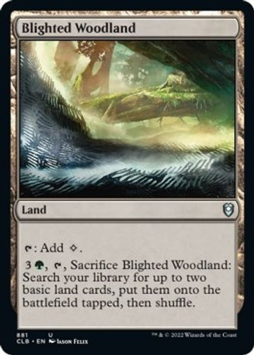 CLB-881U Blighted Woodland