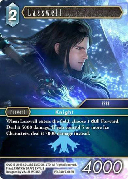 Promo PR-040/7-042H Lasswell Alt Art Foil