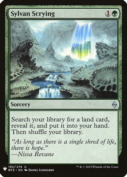 The List - Sylvan Bounty-074C