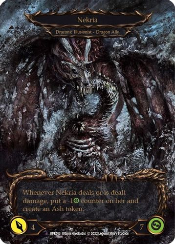 FAB07 UPR-013MV Invoke Nekria // Nekria (Marvel) (Cold Foil) (1st ed)