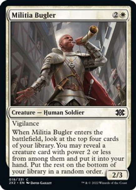 2X2-019U Militia Bugler