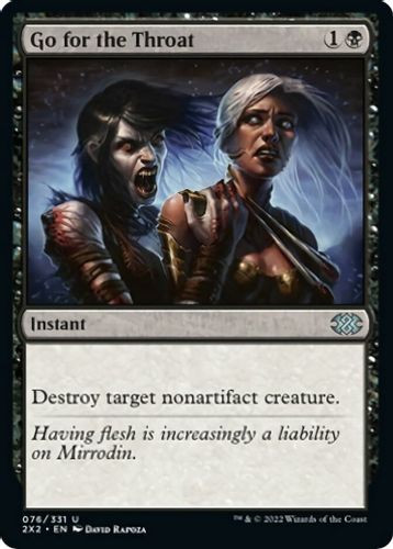 2X2-076U Go for the Throat (Foil)