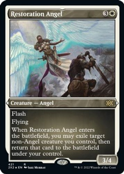2X2-421R Restoration Angel (Etched-Foil)