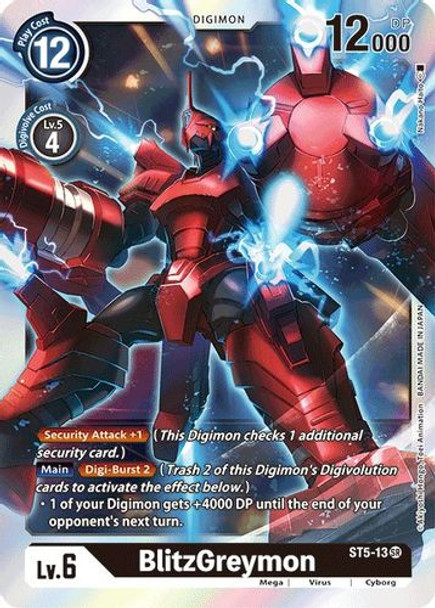 ST05-13SR BlitzGreymon (Foil)