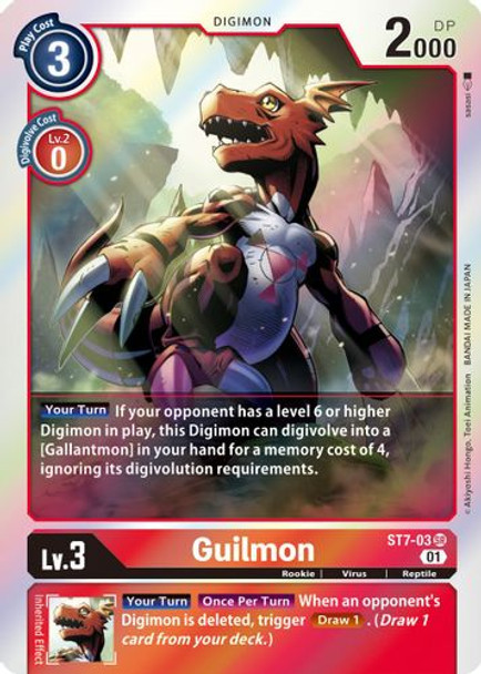 ST07-03SR Guilmon (Foil)