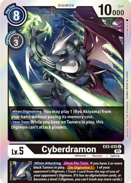 EX02-035R Cyberdramon (Foil)