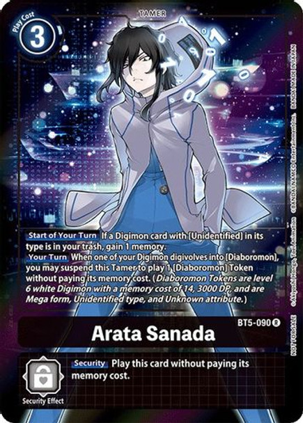 BT05-090R Arata Sanada (Box Topper) (Foil)