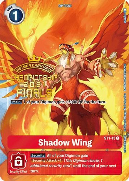 ST01-13C Shadow Wing (2021 Championship Finals Tamer‘s Evolution Pack) (Foil)