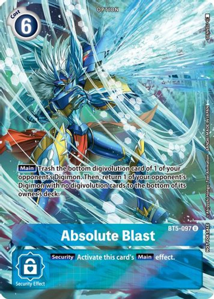 BT05-097U Absolute Blast (Summer 2022 Dash Pack) (Foil)