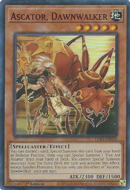 LDS3-EN050 Ascator, Dawnwalker (Red Ultra Rare) <1st>