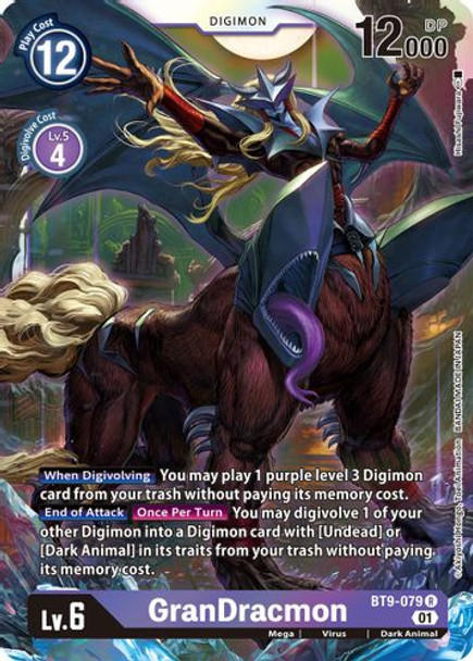 BT09-079R GranDracmon (Foil)