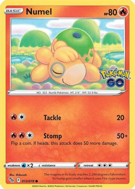 [SWSH10b][PGO-013/078C] Numel (Reverse Holo)