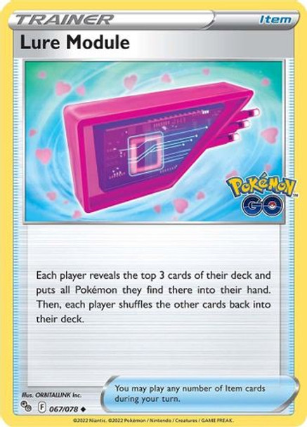 [SWSH10b][PGO-067/078UC] Lure Module (Reverse Holo)
