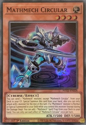 POTE-EN028 Mathmech Circular (Super Rare) <1st>
