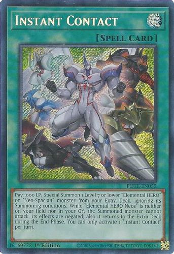 POTE-EN052 Instant Contact (Secret Rare) <1st>