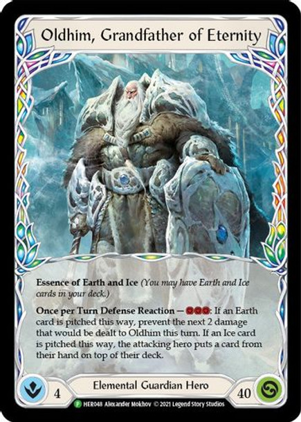 FAB- 1st HER048P Oldhim, Grandfather of Eternity (Rainbow Foil)