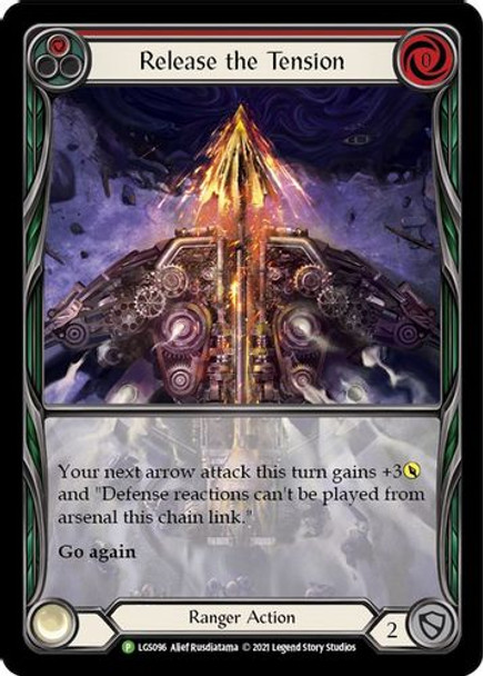 FAB- 1st LGS096P Release the Tension (Red) (Rainbow Foil)