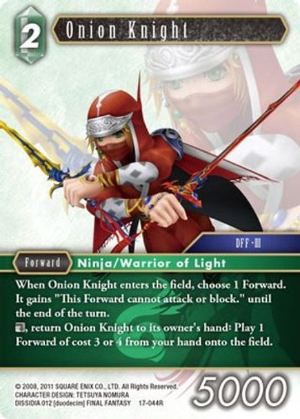 FF17-044R Onion Knight