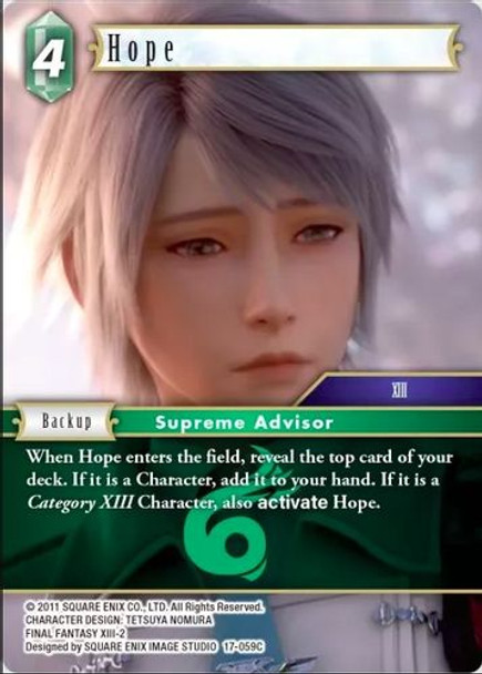 FF17-059C Hope (Foil)