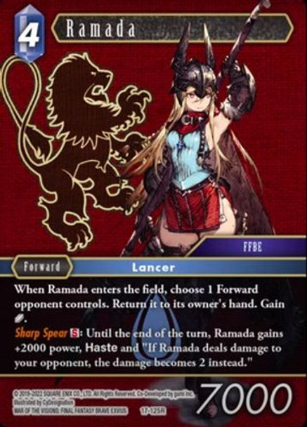 FF17-125R Ramada (Foil)
