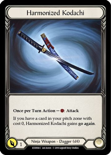 FAB-KSU-004C Harmonized Kodachi (Reverse)