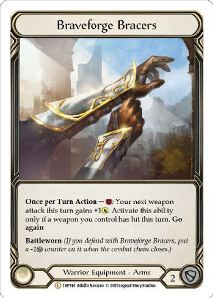 FAB-1st-1HP-144L Braveforge Bracers