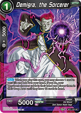 BT07-105UC Demigra, the Sorcerer Foil