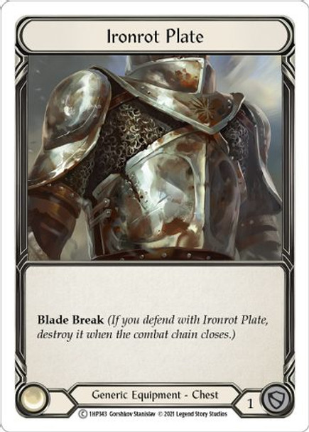 FAB-1st-1HP-343C Ironrot Plate