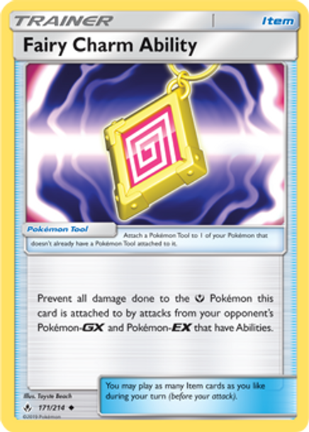 SM10-UNB-171/214UC Fairy Charm Ability
