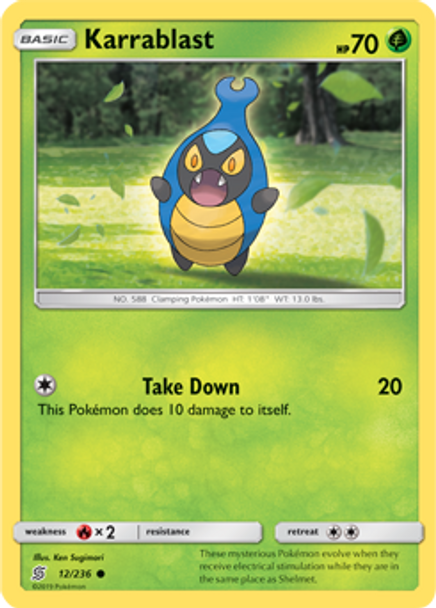 SM11-UNM-012/236C Karrablast (Reverse Holo)