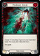 FAB08 1st DYN-062C Predatory Streak (Red) (Rainbow Foil)