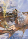 ZNRART-043 Sea Gate Banneret Art Card (Signature Art Card) (Gold Stamped)