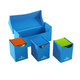 Gamegenic Triple Deck Holder (300+) XL Blue